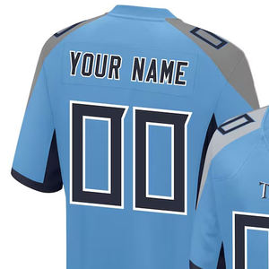 Nouvel arrivage Premier maillot de football américain pour les vêtements d'entraînement de haute qualité 100% Polyester maillot de football américain uniformes hommes - Product Image 6