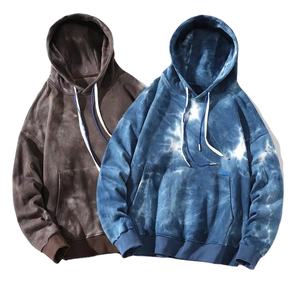 Sweat à capuche à manches longues décontracté et délavé à l'acide personnalisé en gros 2026 pour hommes - Product Image 5