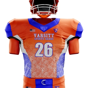 Uniforme de fútbol americano para hombres Jersey de equipo personalizado con pantalones de sarga de aparejos transpirables Ropa deportiva de fútbol de alta calidad - Product Image 2