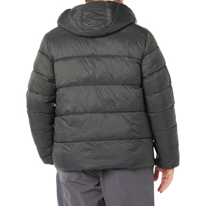Veste matelassée imperméable et respirante sur mesure en gros pour hommes, OEM, manteau d'hiver décontracté, capuche amovible, option taille plus, haute qualité - Product Image 5
