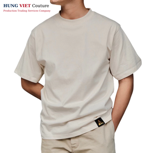 เสื้อยืดผ้าฝ้ายสั่งทำส่งตรงไปยังร้านค้าโรงงานในเวียดนาม - Product Image 4