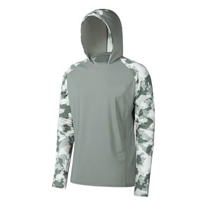 Moda 2025, Jersey de pesca de manga larga para hombre, sudaderas con capucha de verano de secado rápido transpirables, características transpirables de secado rápido, sublimación DTF - Product Image 3