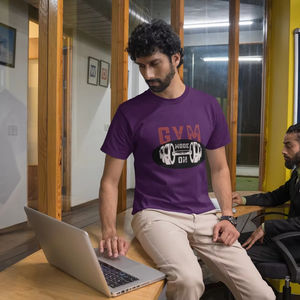 Asequible Camiseta para hombre Casual Algodón Verano Manga corta Elegante Impreso Cuello redondo Moda Camiseta Gimnasio Deportes Ropa de uso diario - Product Image 1