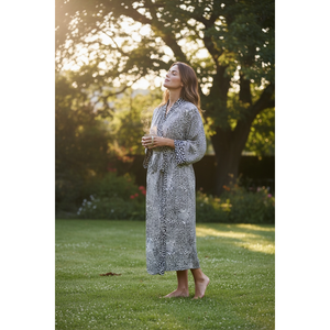 Recycled Silk Sari Women's Boho Chic Vintage <b>Beach</b> Cover Dress Robe for Resort Wear Gypsy House <b>Kimono</b> for Lounge Swimsuit Up's - Product Image 1