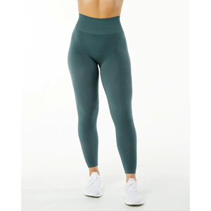 Leggings taille haute pour femmes de haute qualité taille personnalisée-tissu tricoté respirant imperméable pour le confort Service OEM disponible - Product Image 1