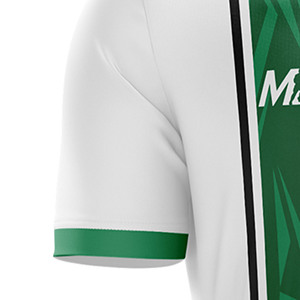 ชุดฟุตบอลและทีมสีขาวแบบสั่งทำ | ขนาดเยาวชนชายหญิงชุดออกกำลังกายแห้งเร็วน้ำหนักเบา - Product Image 3