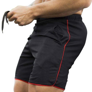 Pantalones cortos de gimnasio para hombre de color personalizados de último estilo al por mayor pantalones cortos de gimnasio ligeros de secado rápido para hombre disponibles a precio razonable - Product Image 6