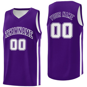 Maillot de basket-ball à col en V 2023, tenue d'équipe professionnelle, grande taille, respirant, 100% polyester, maille unisexe, nouveau design, vente chaude - Product Image 1