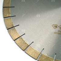 Disque diamanté industriel à quartz soudé haute vitesse et haute fréquence 450 mm à noyau silencieux