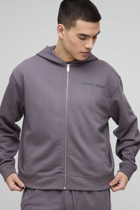 Sudadera con Capucha de Invierno Personalizada de Alta Calidad, 100% Algodón, Talla Grande, Ecológica, de Doble Capa, con Bordado Ácido - Product Image 4