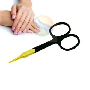 Ciseaux à cuticules de précision, outil de manucure en acier inoxydable, ciseaux à cuticules incurvés EliteEdge |   Ongles professionnels - Product Image 3