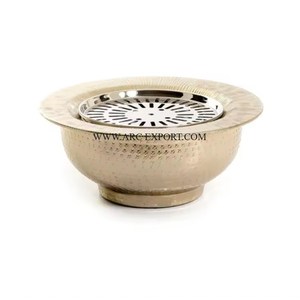 ที่ให้ความร้อนโลหะโลหะโลหะโลหะสีเงินเงาวาววาวเครื่องทำชา dallah ขายดีที่สุดสำหรับบ้านและห้องครัว - Product Image 5