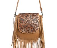 Sac à main en cuir véritable fait main, en cuir de vachette personnalisé, de qualité supérieure, style vintage bohème, mode cow-boy anglaise, pour femme, avec fermeture éclair