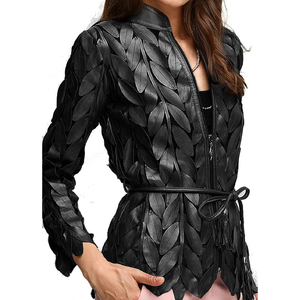 Chaquetas de Cuero Premium de Diseñador, las Más Vendidas, para Invierno, Impermeables y Resistentes al Viento, Estilo Urbano con Elegancia Atemporal - Product Image 5