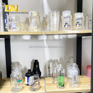 DM Cylindrical Bottle Printing Machine Paper Cup Screen Printer Curved Screen Printing Machine for Plastic Cups