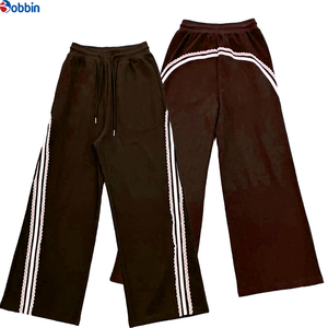 Pantalones Casuales de Pierna Ancha con Cordón para Hombre, Cintura Media, Invierno, BOBBIN INDUSTRIES BI-14, 100% Lona de Algodón, Antiarrugas, Transpirables - Product Image 6