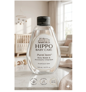 Limpiador de Biberones al por Mayor 160ml HIPPO BABY CARE Líquido para Lavar Biberones Proveedor Mayorista de Productos para el Cuidado del Bebé - Product Image 2