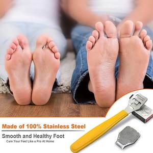 Stainless Steel <b>Callus</b> <b>Remover</b> with Ergonomic Grip Professional-Grade Stainless Steel <b>Foot</b> Scraper - Product Image 6
