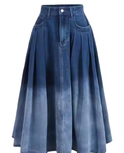 Faldas largas de mezclilla un armario Looks esenciales con faldas largas de mezclilla clásicas Boho Meets Casual Faldas largas Inspiración - Product Image 3