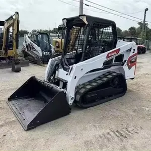 Bobcat T450 Multi Terrain Skid Steer Compact Engine Track Loader With Front End Wholesale