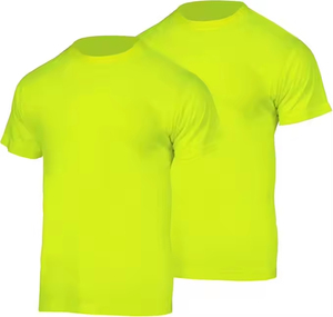 Cheap Price High Quality Lightweight Hi Vis Safety Work <b>Shirt</b> for Construction Outdoor Work Breathable with Customizable Logo - Product Image 3