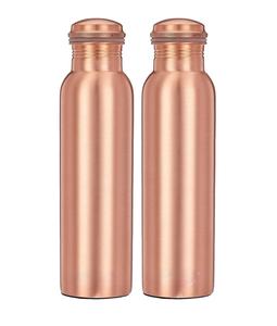 Premium H.M.A Artisanat Bouteille étanche en cuivre pur-Léger et écologique pour les activités de plein air à la maison Ayurveda traditionnel - Product Image 4