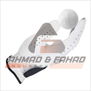 Gants de golf pour gaucher pour hommes et femmes Sangle de poignet souple antidérapante Cuir Cabretta respirant Doigts flexibles Cuir véritable - Product Image 4