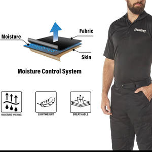 CHEMISE DE SÉCURITÉ PERSONNALISÉE pour hommes Ringer Shirt Fabricant Personnaliser la sécurité Chemise à manches courtes pour hommes Vêtements de plein air - Product Image 4