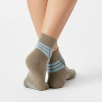 Chaussettes d'été décontractées anti-bactériennes personnalisées OEM, vente en gros, promotionnelles, couleur personnalisée, en Spandex/Fibre de Bambou, socquettes pour hommes