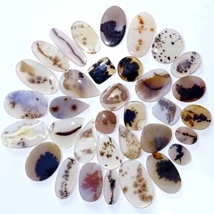 Natural Shazar Dendritic Agate Loose Gemstone Wholesale Natural Shazar Dendritic Agate Cabochon Gemstone for Jewellery Making - Product Image 1