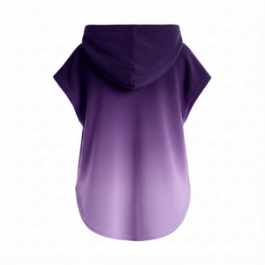 Sweats à capuche pour femmes, ourlet rond élégant, couleurs personnalisées, logo, coton de haute qualité, marque propre, prix de gros, sweats à capuche sans manches - Product Image 4