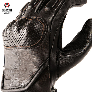 Guantes de carreras de piel de vaca de alta calidad Unisex 2024, ligeros, con logotipo personalizado, protección de invierno, malla a prueba de viento, Gimnasio Deportivo - Product Image 4