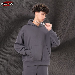 Vente en gros de sweats à capuche en coton 460 GSM sweats lourds sweats chauds doux personnalisables pour hommes - Product Image 5