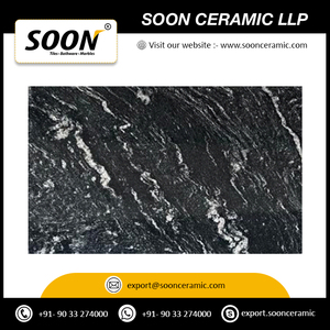 Dalle de granit noir nuage de qualité supérieure pour comptoirs revêtement mural revêtement de sol et espaces extérieurs dalle de granit - Product Image 2