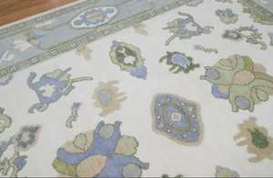 พรมตุรกีโบราณปรับแต่งได้สำหรับห้องนั่งเล่นบ้านทำด้วยมือดูหรูหราทันสมัย - Product Image 4