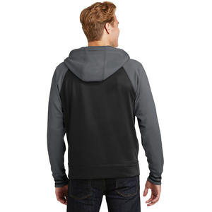 Premium Quality <b>Men</b> Clothing Full-<b>Zip</b> Organic Cotton Hoodie Custom Heavyweight 350 GSM Fleece Sweatshirt with Drawstring Hoodies - Product Image 4