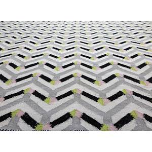 พรมขนสัตว์ทำมือ Alhambra Ivory รุ่น ADWL-13288 ลายทอเรียบแบบ Chevron Diamond รูปทรงสี่เหลี่ยมผืนผ้า เหมาะสำหรับใช้ในบ้าน บริเวณข้างเตียง - Product Image 3