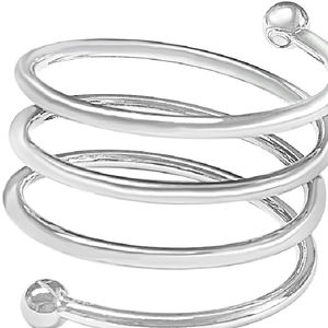 Nouvel arrivage Anneaux de serviette argentés décoratifs pour la maison Anneaux de serviette en métal pour la décoration de la maison et du mariage - Product Image 3