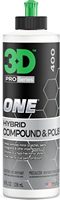 3D One Car Scratch & Swirl Remover, Composé de polissage et de lustrage hybride, Bouteille de 8 oz