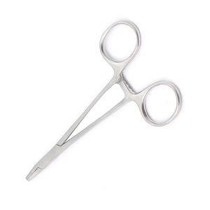 Debakey Forceps 5 pulgadas mejor calidad Manual Metal acero fórceps quirúrgicos Hegar Baumgartner soporte de aguja instrumento de operación - Product Image 4