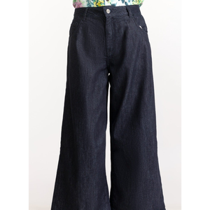 กางเกงยีนส์ขาบานสำหรับผู้หญิงขนาดพิเศษระบายอากาศได้ดี2025ปรับแต่งได้ตามต้องการ - Product Image 1