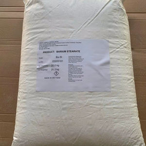 Jabón de estearato de bario Estabilizador de PVC Estearato metálico Estabilizador de calor Agente químico auxiliar Lubricante Materia prima - Product Image 1