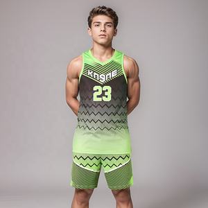 Tenues de basketball personnalisées par sublimation les plus vendues – Nouveau look, respirantes, pour équipes, options grandes tailles, prix de gros - Product Image 2