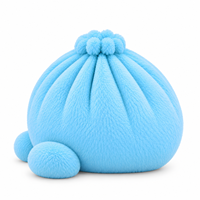 Jouet en forme de boulette Kawaii, personnage alimentaire, pour décoration de bureau, chambre et cadeaux