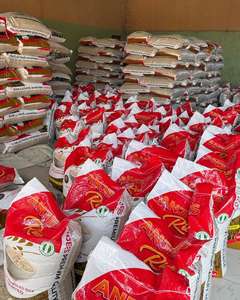 ข้าวบาสมาติคุณภาพสูง 1121 จากอินเดีย ราคาขายส่ง บรรจุภัณฑ์สำหรับขายส่ง ขนาด 5กก. 10กก. 15กก. 20กก. 25กก. 50กก. บรรจุในถุง ข้าวเมล็ดยาว - Product Image 6