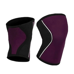 High Quality Nylon Neoprene <b>Compression</b> <b>Knee</b> <b>Sleeves</b> Weightlifting Gym Breathable <b>Sleeves</b> Design Customizable Logo <b>Knee</b> <b>Sleeves</b> - Product Image 2