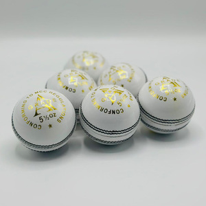 Pelotas de Cricket Personalizadas de Alta Calidad, Pelotas de Cuero Duro para Deportes, Nuevas, Coloridas, de Alto Rendimiento y Cómodas - Product Image 5