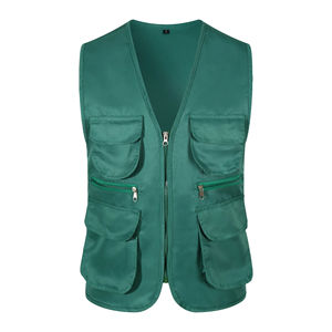 Chaleco de seguridad de trabajo OEM de varios tamaños personalizado de gran oferta ropa de construcción chaleco de seguridad de alta visibilidad - Product Image 4