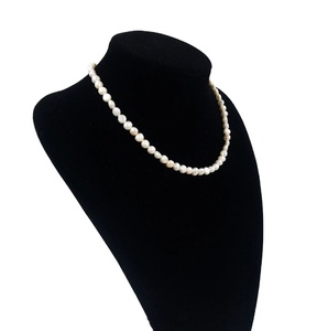 Collier de perles naturelles 42 cm Collier de pierres de naissance Alexandrite fait main - Product Image 1