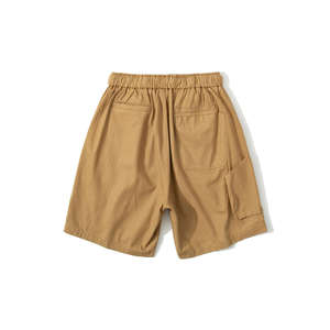 Shorts en coton 100% pour homme avec impression de logo personnalisé, décontractés, été, chino, streetwear, mode, pantalon court, taille élastique - Product Image 5